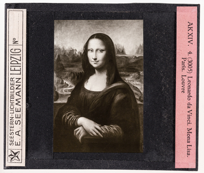 Vorschaubild Leonardo da Vinci: Mona Lisa. Paris, Louvre (Reihe AK XIV, Nr. 4 Seestern-Nr. 3005) 